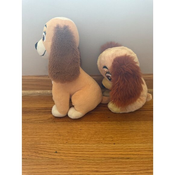 Lady & The Tramp Plush Toys Set Disney Babies Collectible Soft Stuffed Animals - Picture 4 of 5